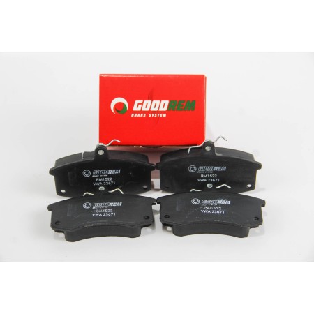 Передние тормозные колодки GOODREM для VAZ 2110-12 (под датчик) RM1522