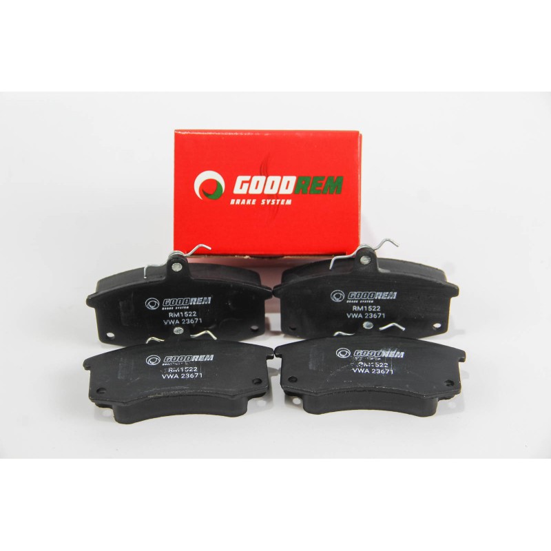 Передні гальнивні колодки GOODREM для VAZ 2110-12 (під датчик) RM1522