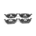 Передние тормозные колодки GOODREM для Caddy III 04-, Golf IV-VI 97-, Octavia, A3 96- (ATE) RM1526