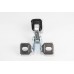Ролик зсувних дверей GOODREM для Fiat Ducato, Boxer 02-06 середній (з кронштейном)  RM8010