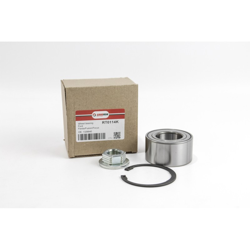 Підшипник маточини GOODREM передній для Ford Fiesta, Fusion, Focus 98- (37x39x72) (+ABS) (+монт. к-кт) RT0114K