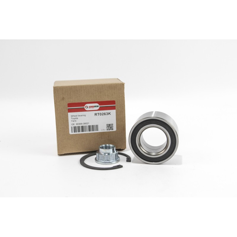 Подшипник ступицы GOODREM передний для Toyota Yaris 1.0-1.5 99-05 (38x39x71) (+монт. к-кт) RT0263K