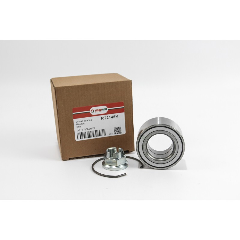 Підшипник маточини GOODREM передній для Renault Clio 91-04, R19 88-96, Rapid 86-98, Twingo 96- (35x35x65), монт. ккт. RT2145K