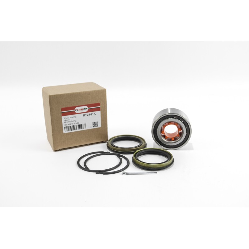 Підшипник маточини GOODREM передній для Nissan Almera I 95-00, Sunny III 00-95 (36x38x74) (+монт. к-кт) RT2161K