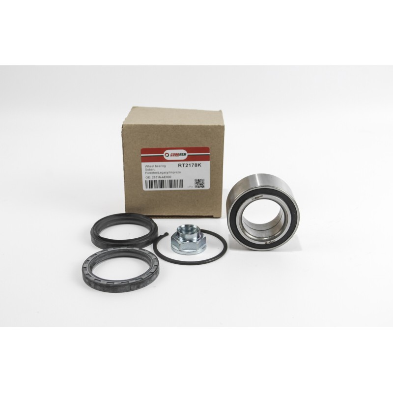 Подшипник ступицы GOODREM передний для Subaru Forester, Legacy, Impreza 93-08 (42x72x38) (+монт. к-кт) RT2178K