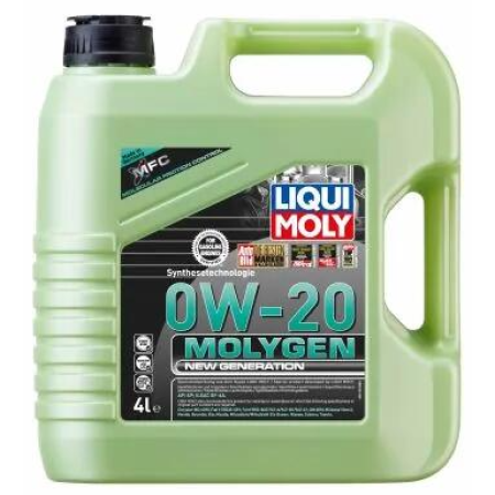   Моторное масло MOLYGEN NEW GENERATION 0W-20 4Л (21357)