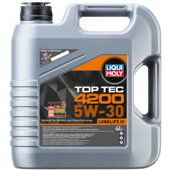   ОЛИВА МОТОРНА TOP TEC 4200 5W-30 NEW GENERATION 4Л (3715)