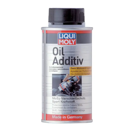   АНТИФРИКЦІЙНА ПРИСАДКА ДО МОТОРНОЇ ОЛИВИ З MoS2 OIL ADDITIV 0,125Л (8352)