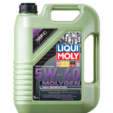  ОЛИВА МОТОРНА MOLYGEN NEW GENERATION 5W-40 5Л (8536)