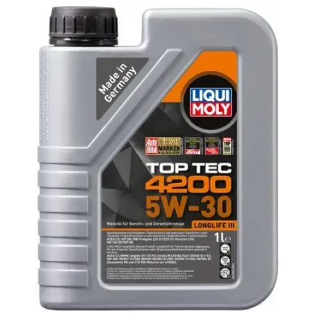   ОЛИВА МОТОРНА TOP TEC 4200 5W-30 NEW GENERATION 1Л (8972)