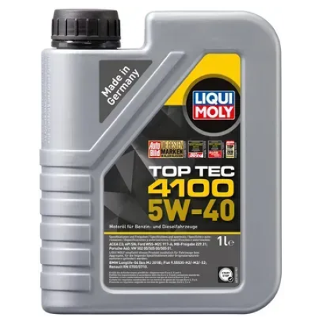   ОЛИВА МОТОРНА TOP TEC 4100 5W-40 1Л (9510)