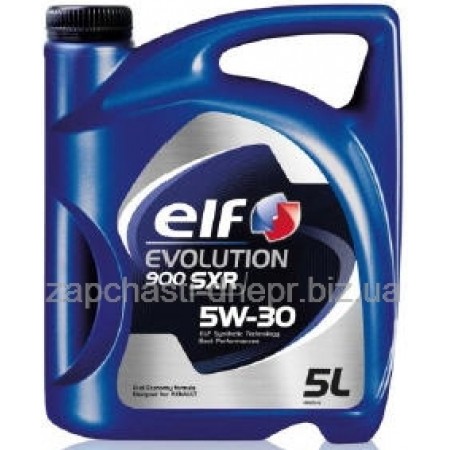 Масло 5W30 Evolution 900 SXR (5л) (457859) (ACEA A3/B4/API SM/CF/RN 0700/RN 0710)