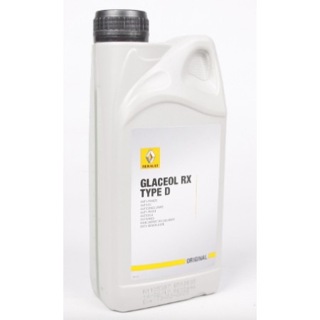 Антифриз Renault Glaceol RX Type D  зелёный концентрат (1L) 7711428132