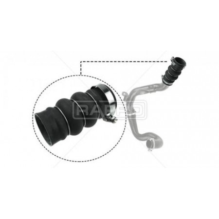Патрубок інтеркулера Connect 1.8 TDCi 06- (16240)