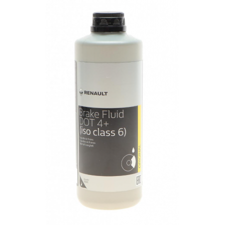 Тормозная жидкость Renault Brake Fluid DOT 4+, 0,5L 7711575504