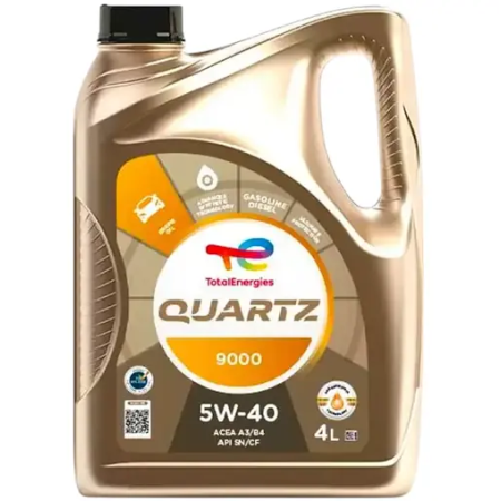 Олива моторна Total Quartz 9000 5W-40 (4л) (148597)