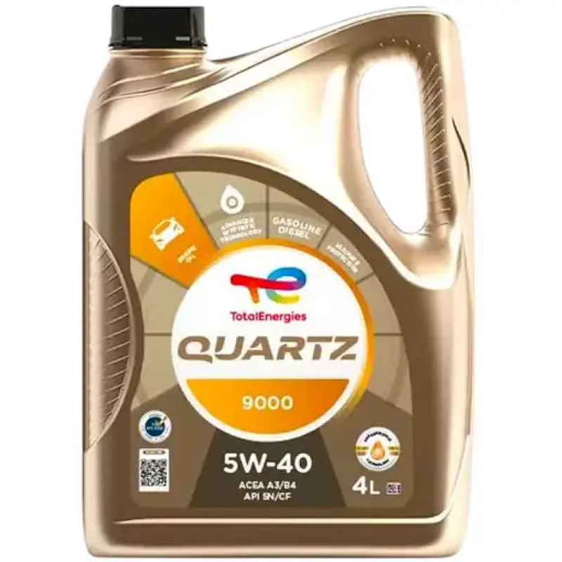 Олива моторна Total Quartz 9000 5W-40 (4л) (148597)
