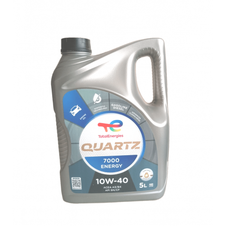 Моторное масло Total Quartz 7000 Energy 10W-40 (5л) (201537)