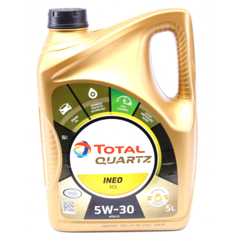Моторное масло Total Quartz INEO ECS 5W-30 (5л) (213683)