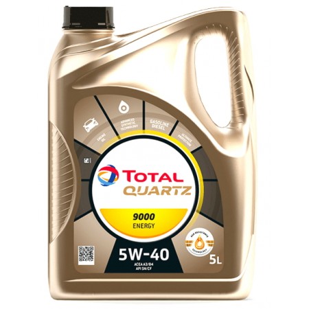 Мастило моторне Total Quartz 9000 Energy 5W-40 (5л) (213697)
