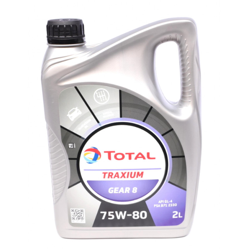 Трансмиссионное масло Total Transmission Gear 8 75W-80 (2л) (214083)