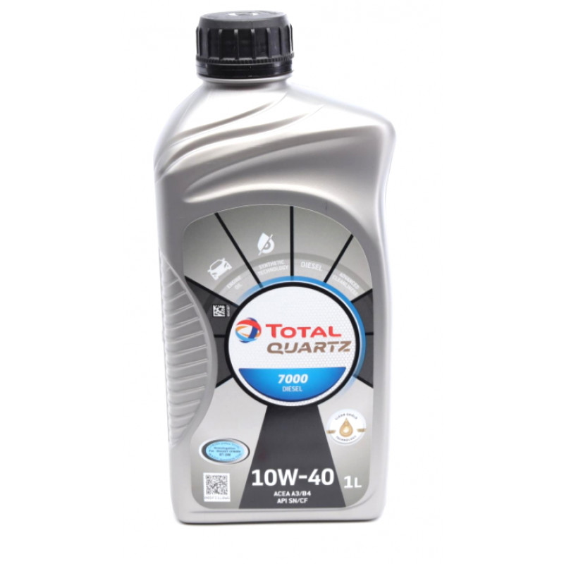 Моторное масло Total Quartz 7000 Diesel 10W-40 (1л) (214111)