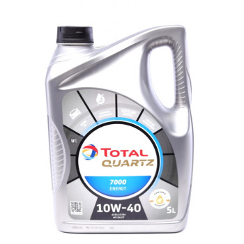 Моторное масло Total Quartz 7000 Energy 10W-40 (5л) (214114)