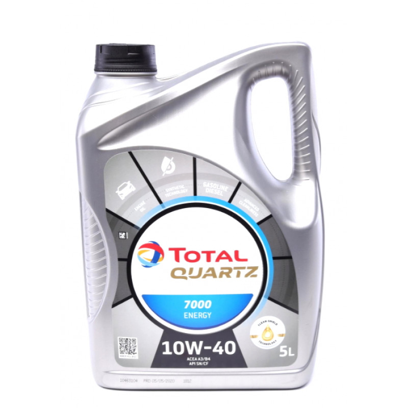Моторное масло Total Quartz 7000 Energy 10W-40 (5л) (214114)