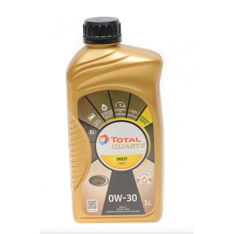 Моторное масло Total QUARTZ INEO FIRST 0W-30 (1л) (214179)