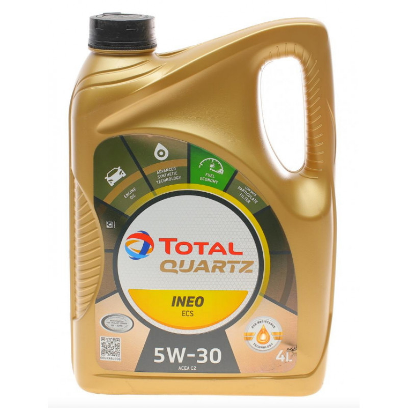 Моторное масло Total Quartz INEO ECS 5W-30 (4л) (216635)