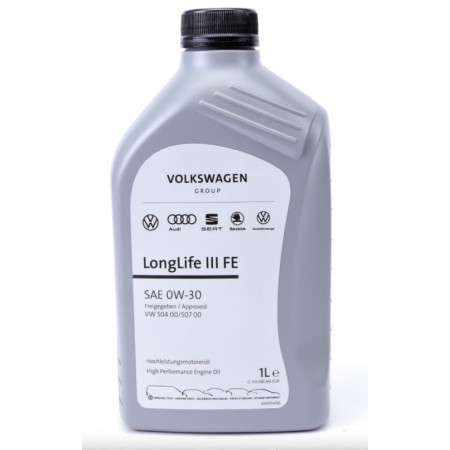 Масло моторное VAG LongLife III 0W-30 (1л) (504.00/507.00) (GS55545M2)
