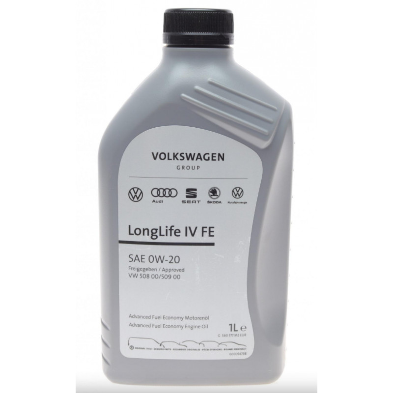 Масло моторное VAG LongLife IV 0W-20 (1л)  (508.00/509.00) (GS60577M2)